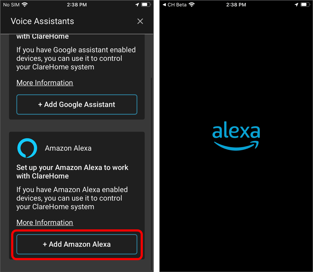 Adding Amazon Alexa Using Apple iOS